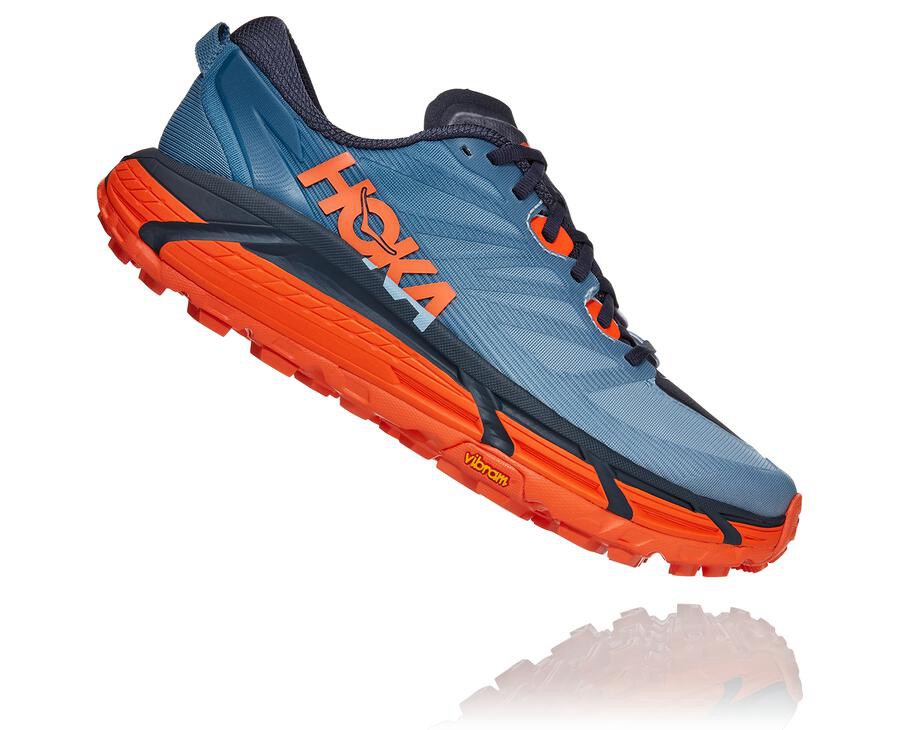 Hoka One One Mafate Speed 3 Trailskor Herr - Blå - UFPEZ-2983